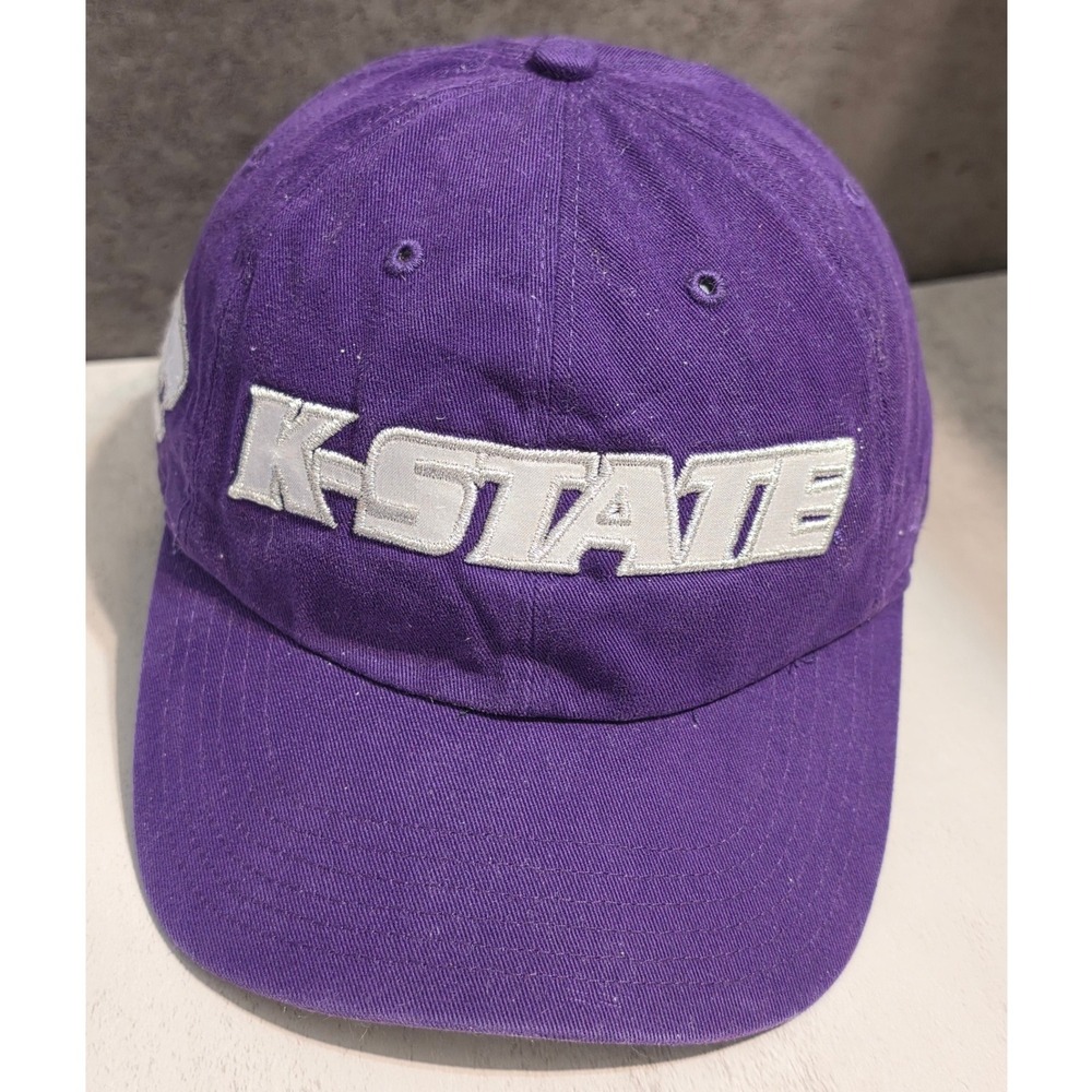 47 Brand Kansas State Wildcats Hat Mens Purple Adjustable K-State Powercat Cap